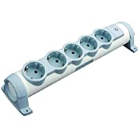 Los mejores  - Legrand- 694632 Bases Múltiples Confort - Regleta con 5 enchufes- regleta enchufes con interruptor- cable de 3mts- gama…